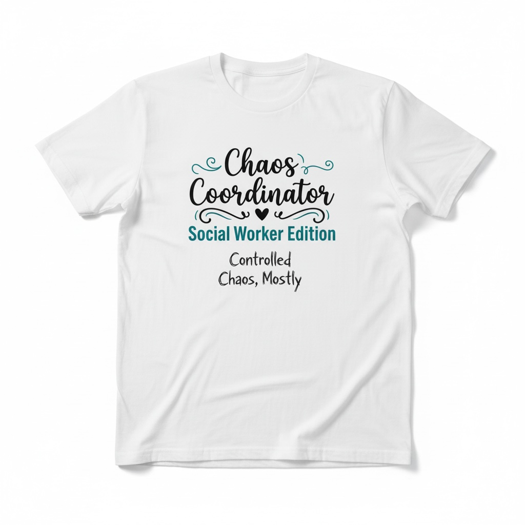 Chaos Coordinator - Social Worker Edition T Shirt