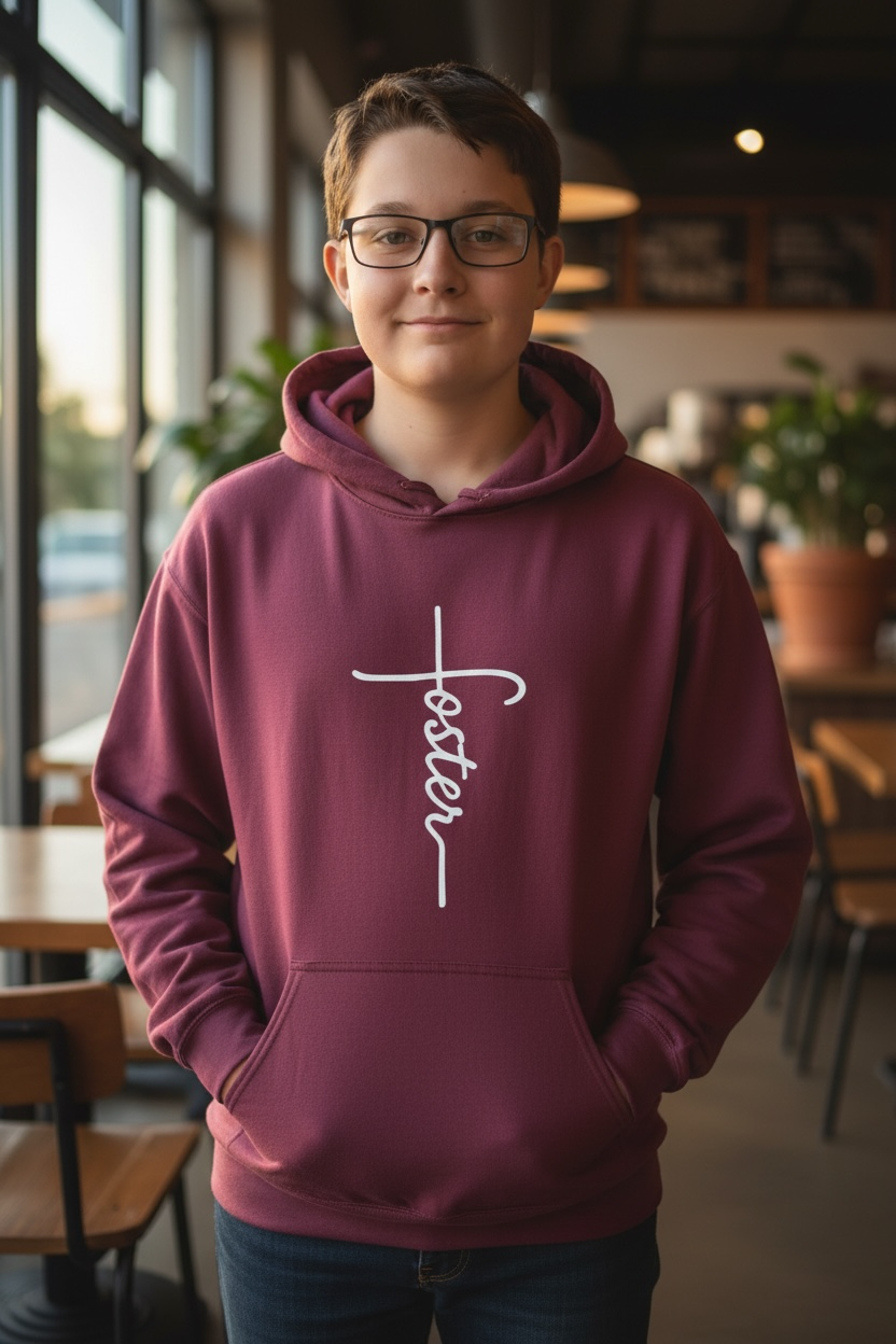 Foster Cross - Hoodie or Sweatshirt