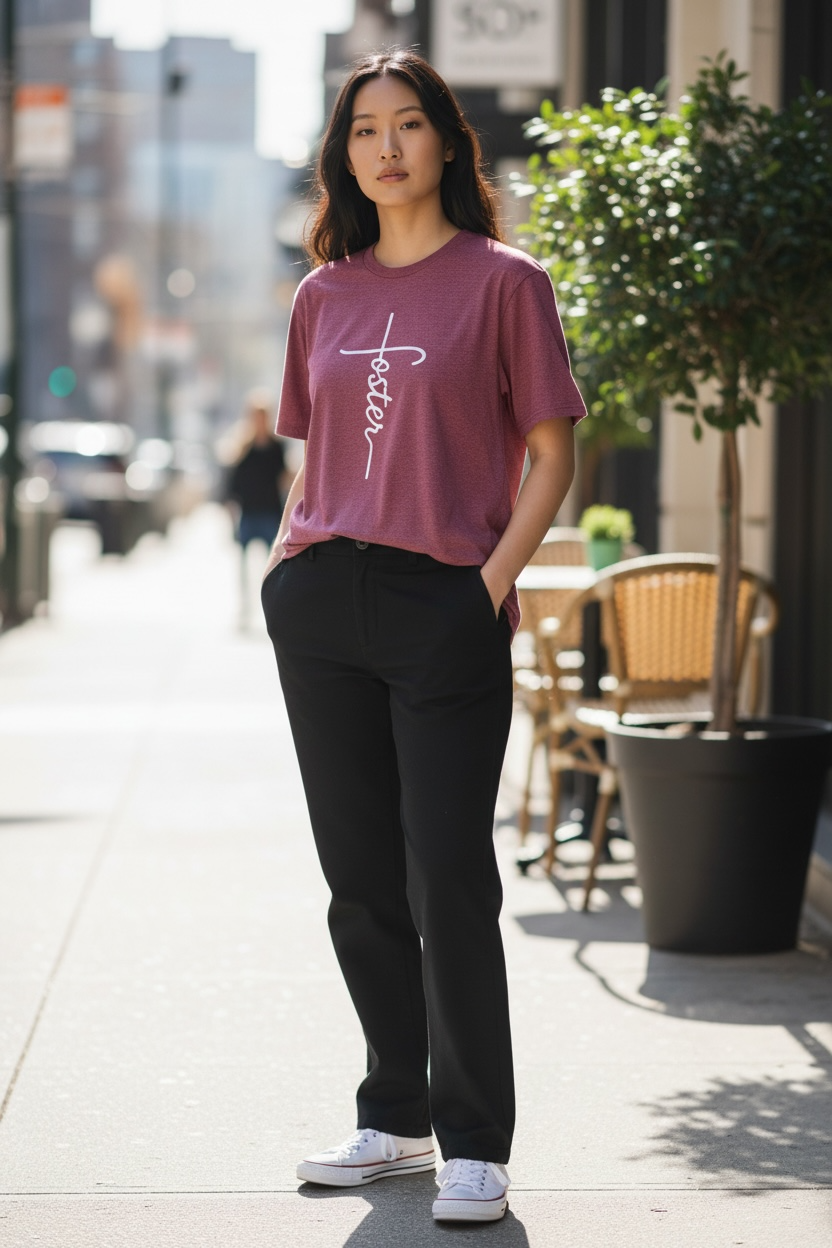 Foster Cross - Short Sleeve T-Shirt