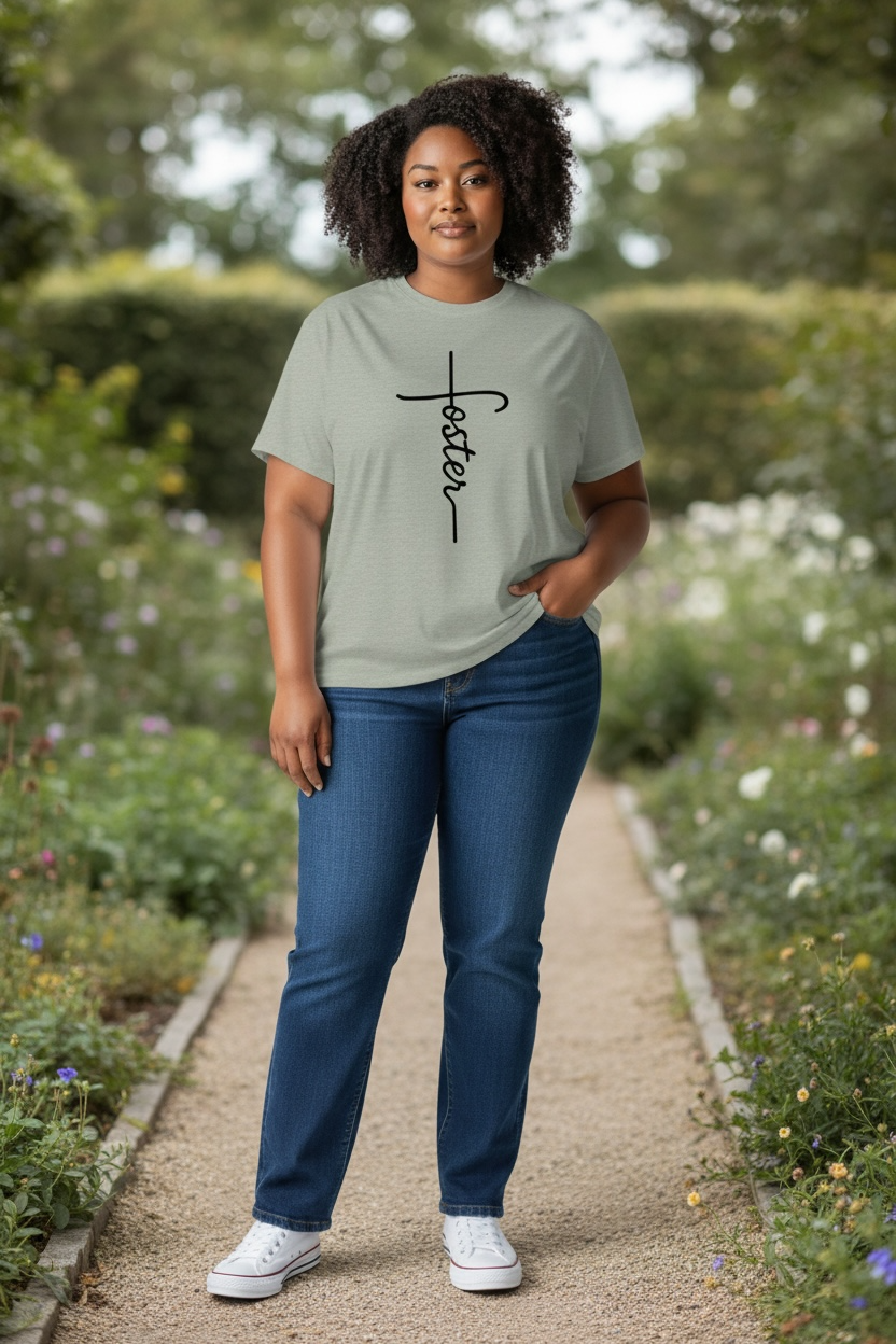 Foster Cross - Short Sleeve T-Shirt