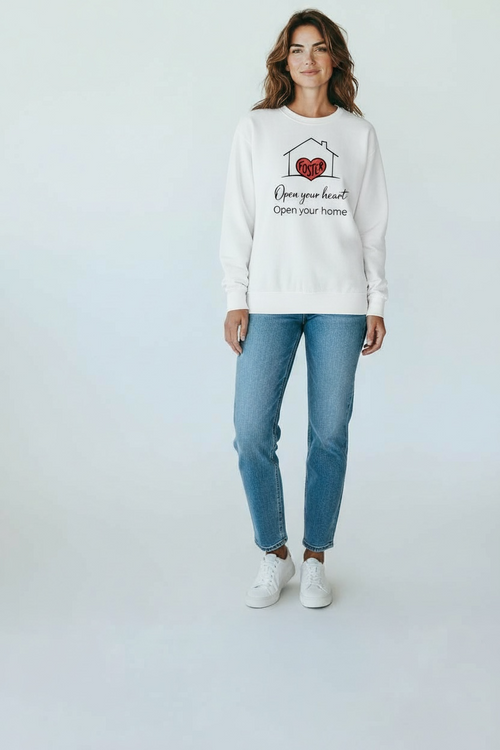 Open Your Heart Open Your Home - Sweatshirt